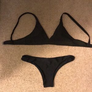 Black bikini
